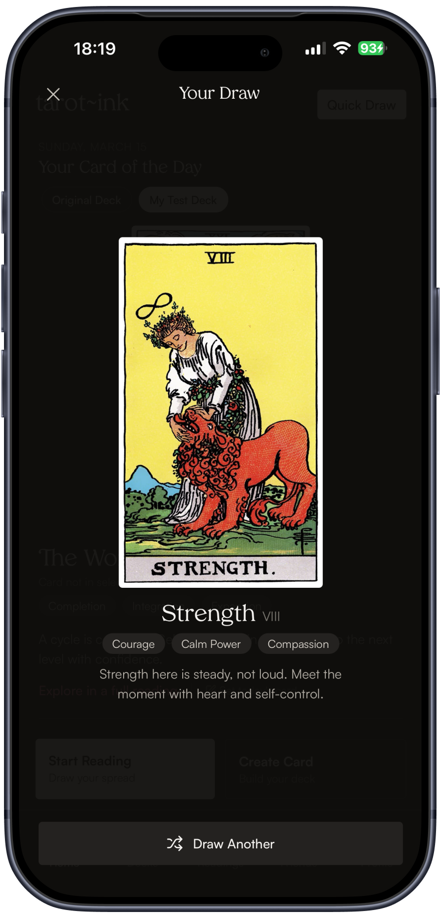 Cosmic profile setup